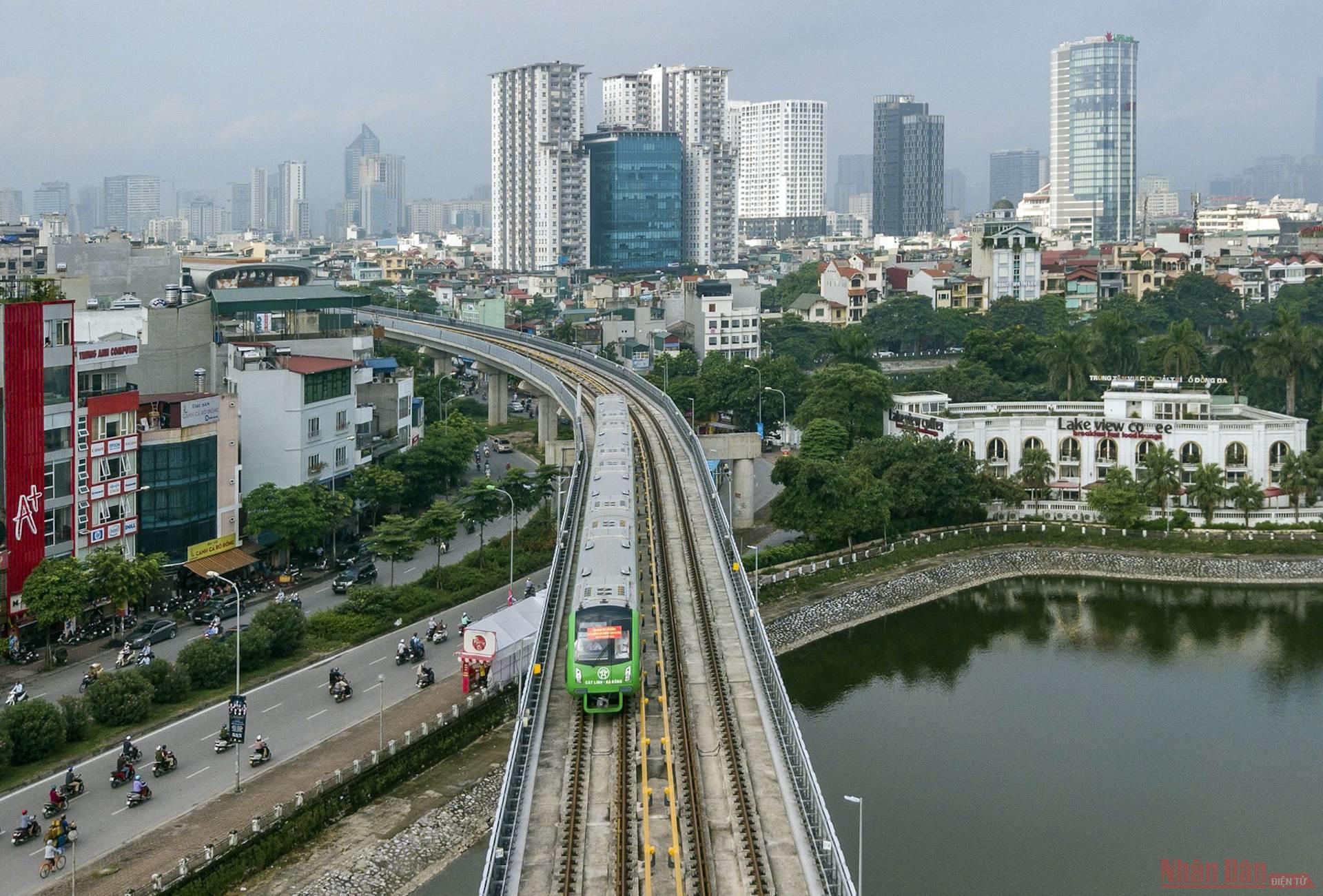 Ngày đầu tiên chạy thử tàu đường sắt Cát Linh – Hà Đông -0