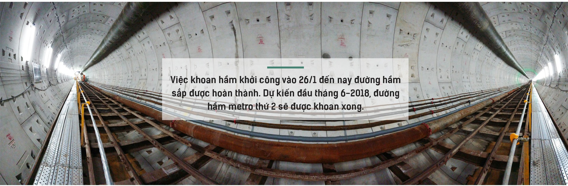 Ngắm đường hầm tàu điện đầu tiên tại Việt Nam sâu 17m dưới lòng đất Sài Gòn - Ảnh 7.