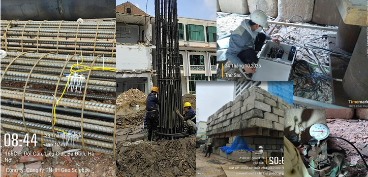 Dự án thử tải Đội Cấn - COSCO.