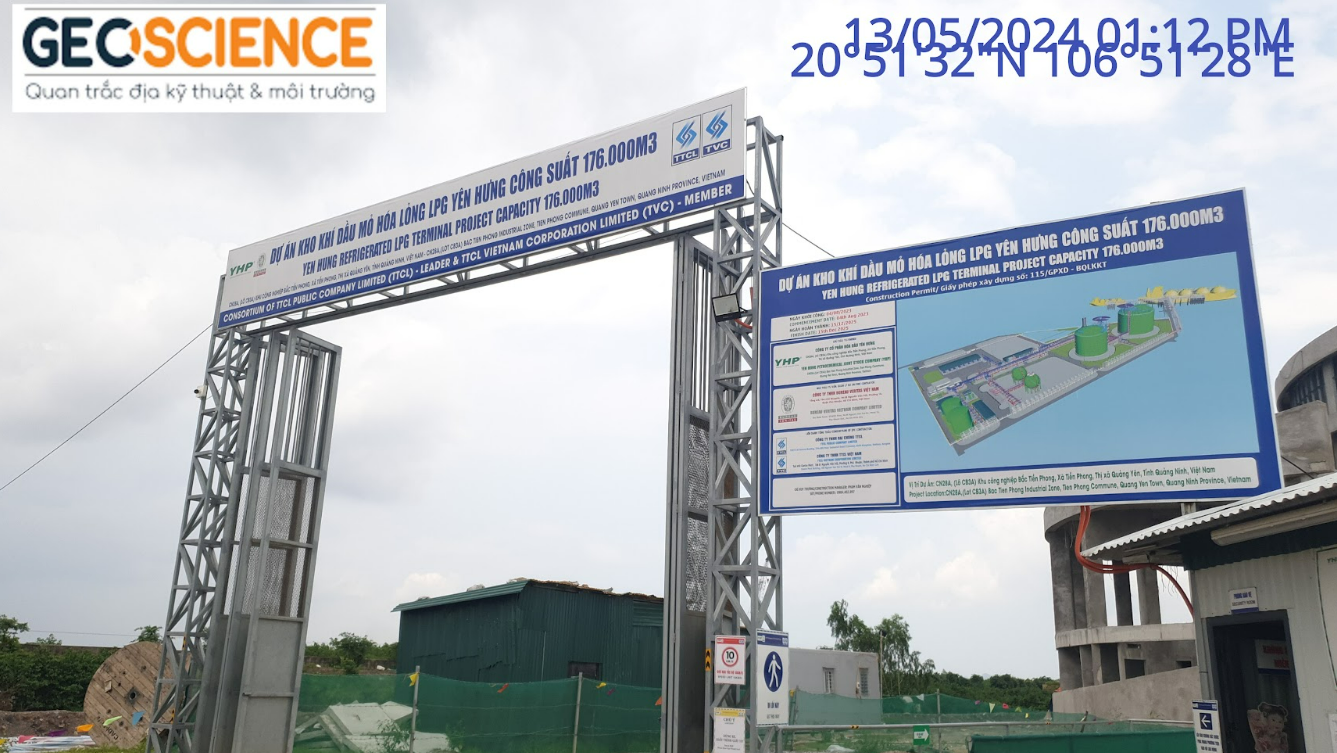 Dự án kho khí dầu mỏ hoá lỏng LPG quy mô công suất 176.400 m3